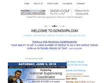 Tablet Screenshot of gonowpa.com